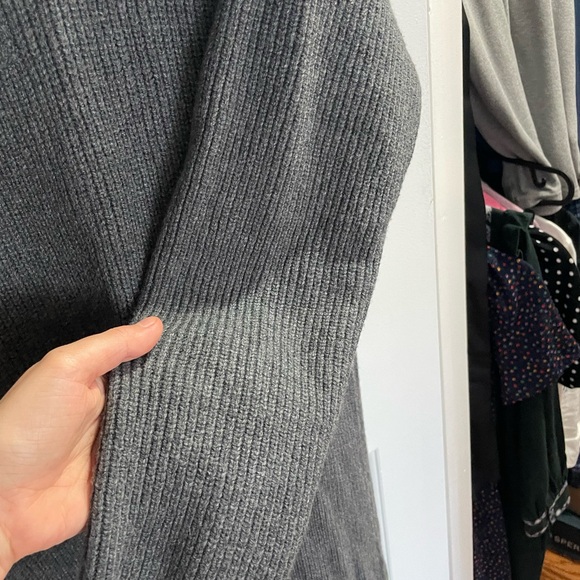 Extra Long Ribbed Duster Banana Republic Factory - Picture 5 of 7